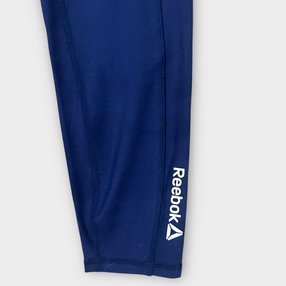 Reebok Two Tone Blue Performance Leggings - Picture 4 of 6